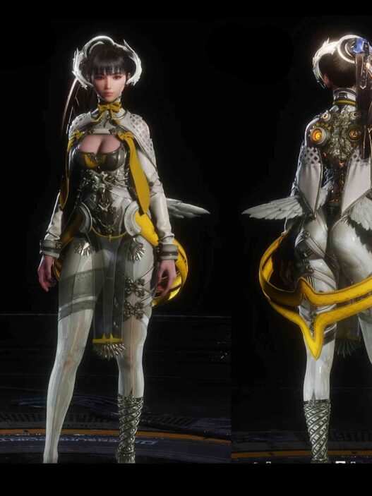 Replaces Red Passion Suit with the Angel Outfit from Stellar Blade’s ending. Fully playable and animated.