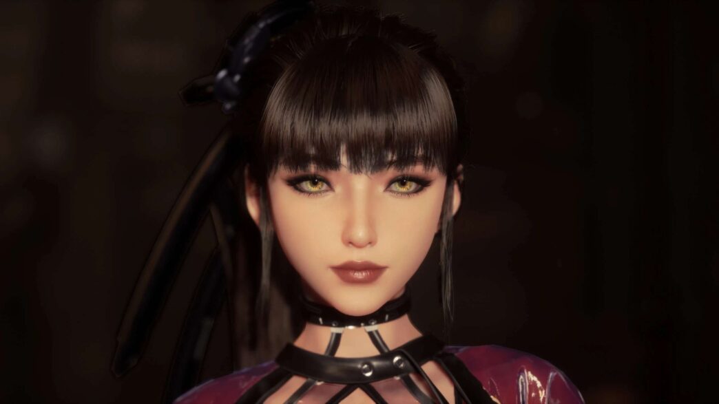 Customize EVE’s eyes and makeup in Stellar Blade with modular styles. Mix and match high-res options for a unique look.