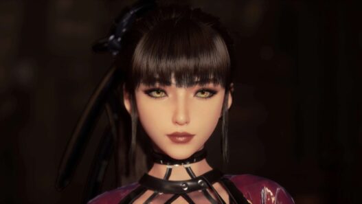 Customize EVE’s eyes and makeup in Stellar Blade with modular styles. Mix and match high-res options for a unique look.