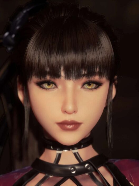 Customize EVE’s eyes and makeup in Stellar Blade with modular styles. Mix and match high-res options for a unique look.
