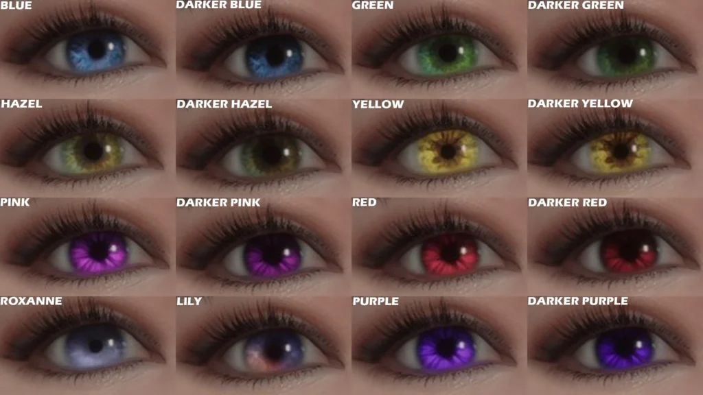 Customize EVE’s eyes and makeup in Stellar Blade with modular styles. Mix and match high-res options for a unique look.
