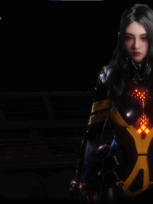 Play as Tachy with facial animations, glowing sword, and no model revert. Replaces EVE in Stellar Blade without losing gameplay functionality.