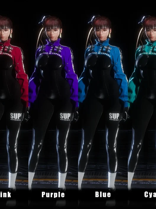 Download Alt Color Cooling Suit Tops mod for Stellar Blade. Adds 9 new colors, fully compatible with visual mods. Learn how to install and mix styles.