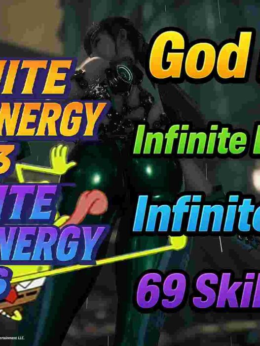 Toggle cheats like God Mode and infinite energy in Stellar Blade. Includes keybind support and skill point edits. Works on full and demo versions.