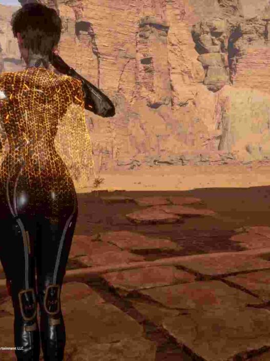 Shortens the cape on the Royal Guard suit in Stellar Blade for better visibility while keeping the cloak’s cool aesthetic. Texture-based mod.