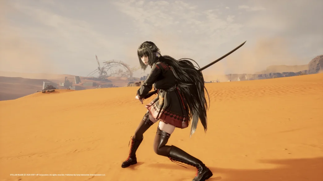 Download Eve Motion Replacement mod for Stellar Blade. Try Tachy and Scarlet animations in battle. Experimental and fun. Learn how to install and play.