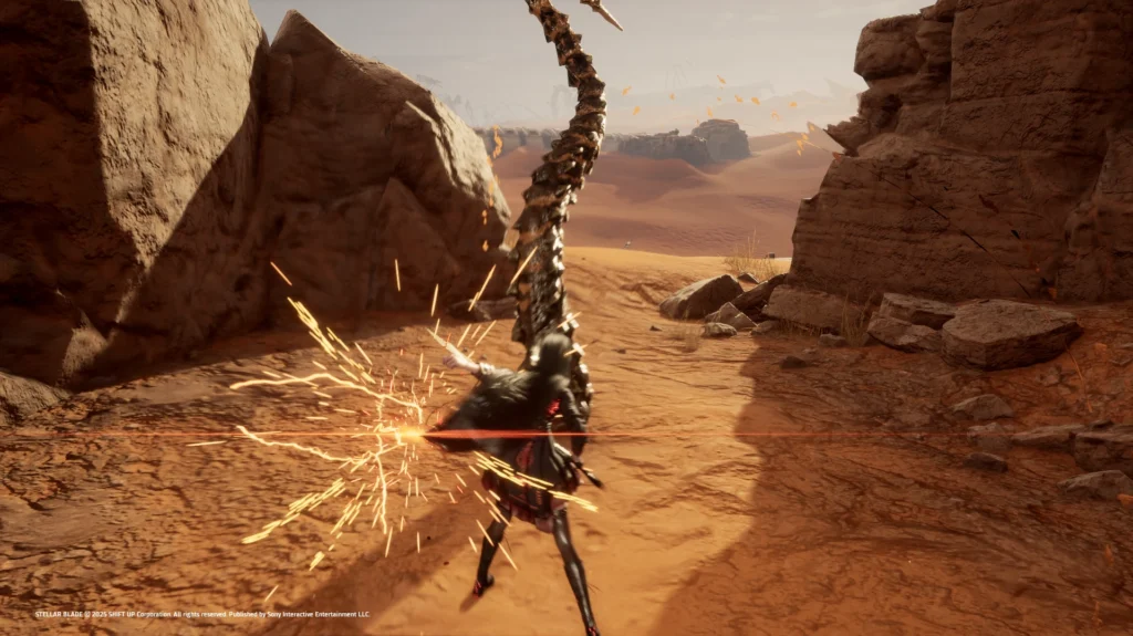 A Simple Experimental Motion Replacement for Eve Download Eve Motion Replacement mod for Stellar Blade. Try Tachy and Scarlet animations in battle. Experimental and fun. Learn how to install and play.