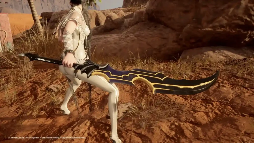 Odin Sword Final Fantasy Odin Sword mod for Stellar Blade. Comes in 3 colors with ponytail and no-ponytail versions.