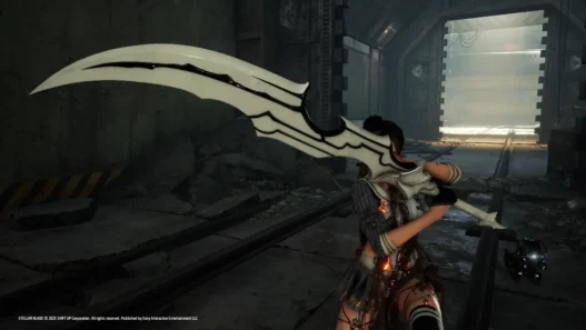 Final Fantasy Odin Sword mod for Stellar Blade. Comes in 3 colors with ponytail and no-ponytail versions.