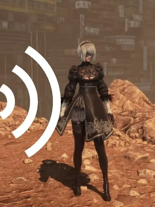 2B Voice replaces Eve's (English) Replace Eve’s voice with 2B’s English voice from NieR Automata and Soulcalibur VI. A fully voiced audio mod for Stellar Blade crossover fans.