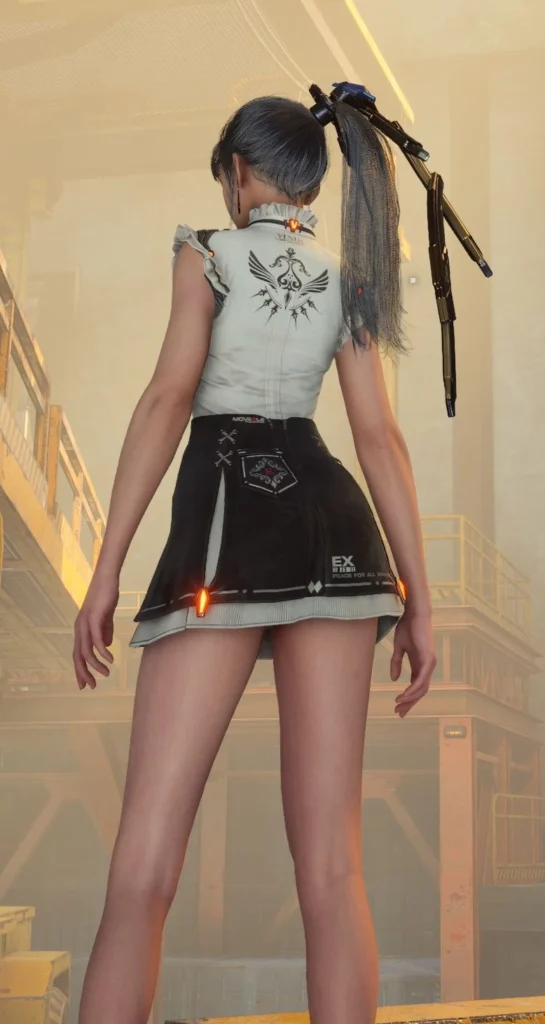 Slim Four Seconds Everyday Wear Slim variant of Four Seconds Everyday Wear outfit for Stellar Blade. Reduces exaggerated proportions while preserving design.