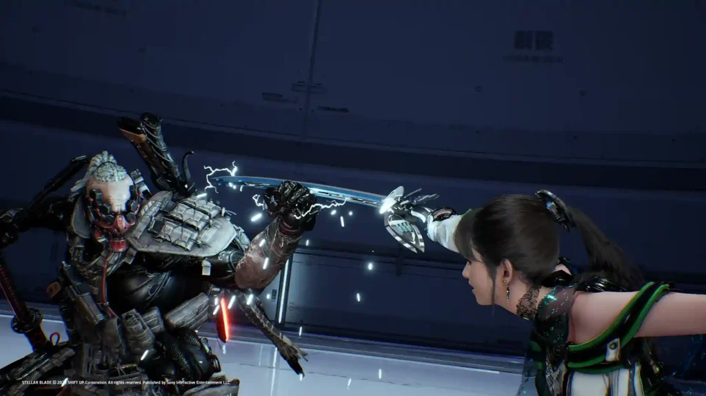 StandardDoubleBladedTachi Standard Double-Bladed Tachi mod adds a custom dual-blade weapon from concept art to Stellar Blade, replacing a default sword with this Airborne Troop exclusive.