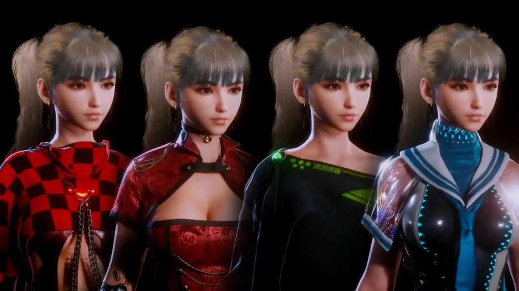 Blonde hair mod for EVE’s Planet Diving Tail in Stellar Blade. Changes ponytail hairstyle color to blonde.