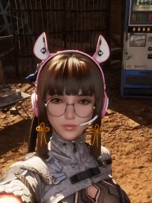 Stellar Blade mod that replaces Bunny earrings with Alice’s headphones. Wear them with any hair with cosmetic accessory mod with simple install.