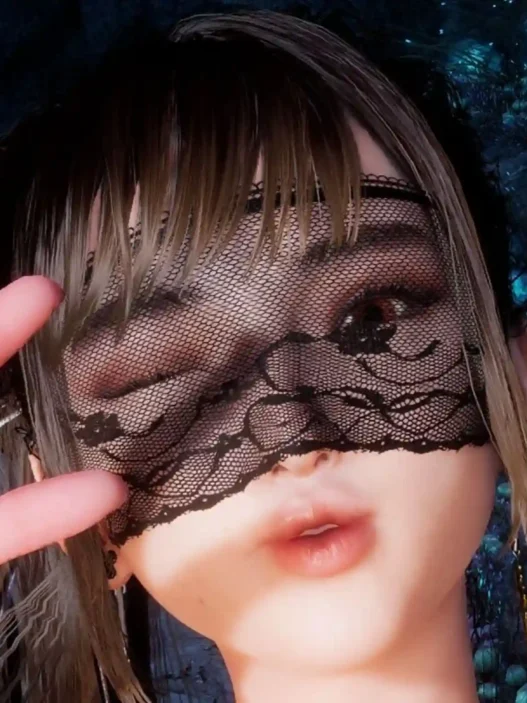 Replace Half-Frame Glasses with a stylish sexy veil mask in Stellar Blade mods for cosmetic mod to enhance EVE’s elegance.