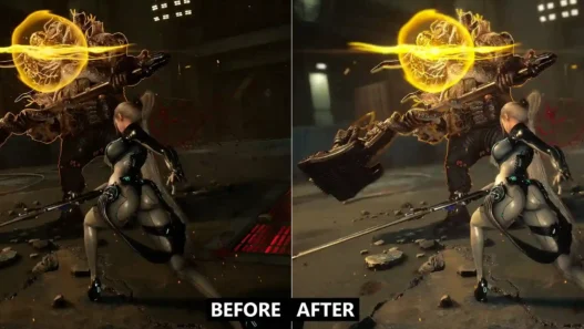 Install Qwet15 Cinematic ReShade for Stellar Blade to enhance visuals with depth of field and film-like tone which is fully compatible with RTX and ReShade.