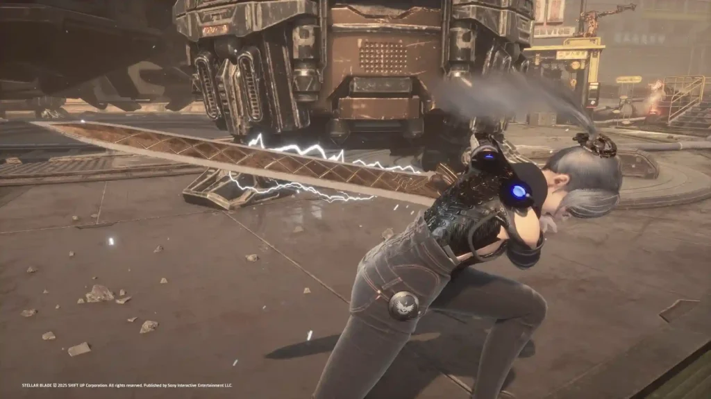 Excalibur Proto replace Eve's sword Replace Eve’s sword in Stellar Blade with the Excalibur Proto weapon with high-detail blade mod with easy mods installation.