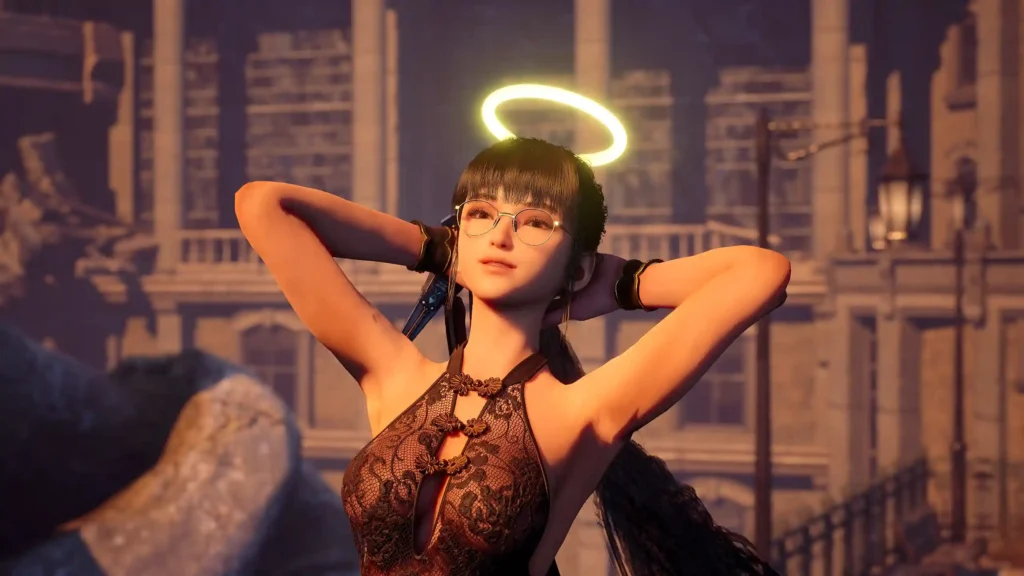 Halo Cosmetic Add a glowing angel halo to EVE in Stellar Blade mods to replaces Golden Branch earrings with a celestial cosmetic accessory.