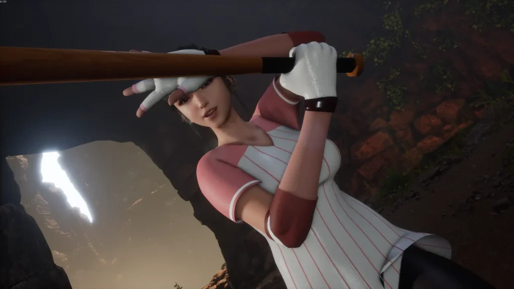 Baseball Bat Weapon for Eve Replace Eve’s sword with a baseball bat in Stellar Blade weapons mods to a bat in the game with Eve baseball outfit.