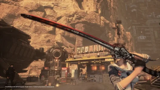 Replace Eve’s sword with the clean, emissive-free Mann Longsword in Stellar Blade. Use without ponytail or with the Hairpin for Weapon Mods patch.