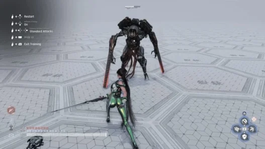 Hybrid combo mod merging Scarlet, Fusion Blade, Tachy Mode, and Eve’s skills in Stellar Blade. Expanded moveset for dynamic combat.