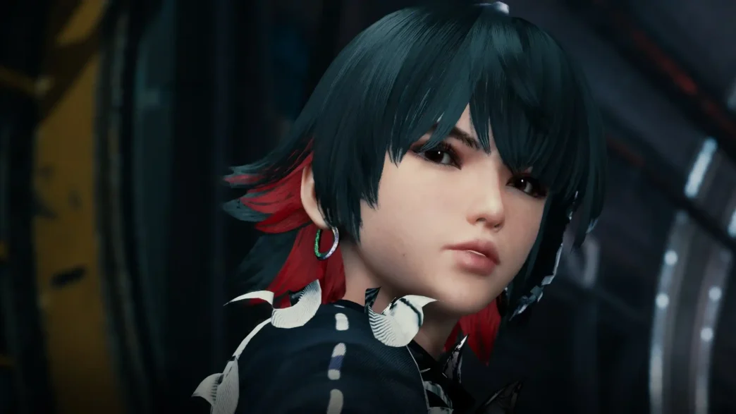 Give Eve a fresh look with the Ellen Joe mod featuring a custom outfit, hairstyle, and matching weapon for Stellar Blade mods.