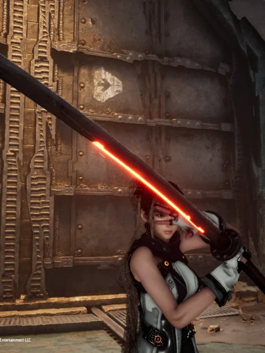Replace Eve’s sword in Stellar Blade with the stylish Mann Katana. Sleek, no-glow blade perfect for clean visuals and compatible with accessory mods.