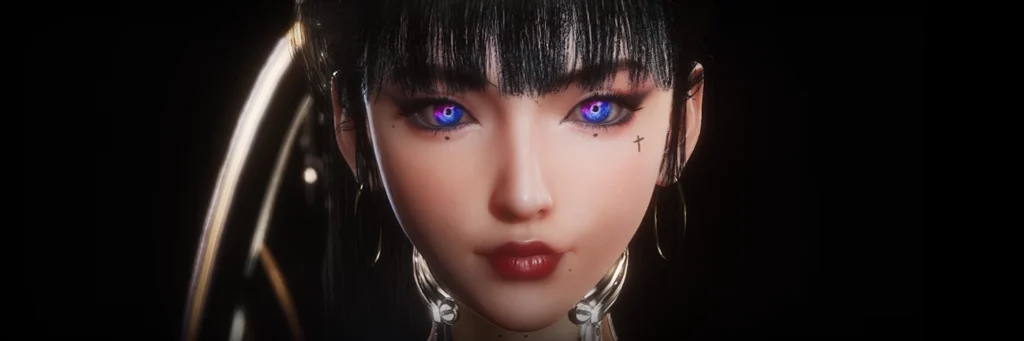 Cyber eyes for Eve Cyber Eyes mod for Stellar Blade adds futuristic eye textures for Eve with multiple glowing styles.