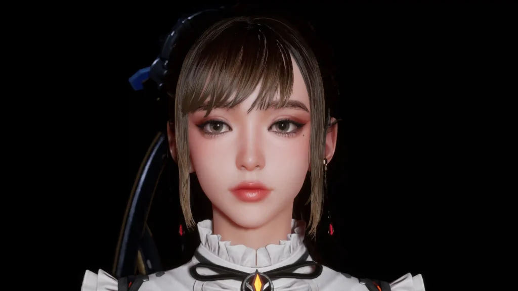 Just Another Scarlet Makeup - Asian and Korean Inspired Scarlet Makeup mod for Stellar Blade adds Korean-inspired eyeliner, blush, lipstick, and more.