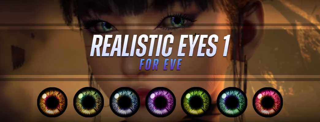 Enhance Eve’s gaze with ultra-realistic eye textures in Stellar Blade. Multiple natural eye styles with high-resolution detail.