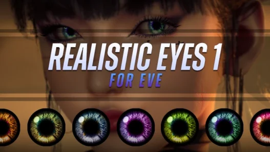 Enhance Eve’s gaze with ultra-realistic eye textures in Stellar Blade. Multiple natural eye styles with high-resolution detail.