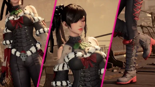 Replaces Santa Dress with a Holiday Sareena outfit for Eve in Stellar Blade mods.