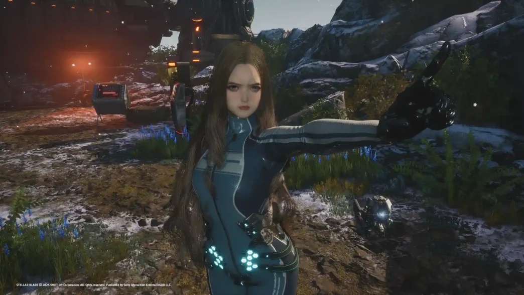 Custom head and hairstyle for Mother Sphere in Stellar Blade, tailored for her unique proportions