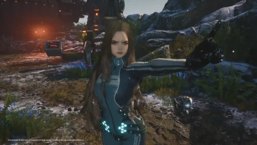 Custom head and hairstyle for Mother Sphere in Stellar Blade, tailored for her unique proportions