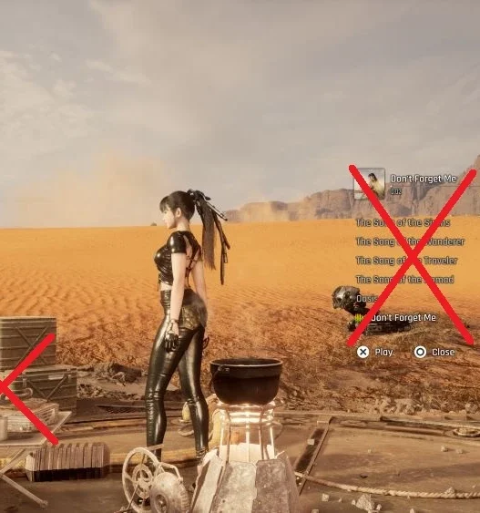 Mute camp turntable BGM in Stellar Blade with the CampMusicMute mod for a peaceful, distraction-free in-game experience.