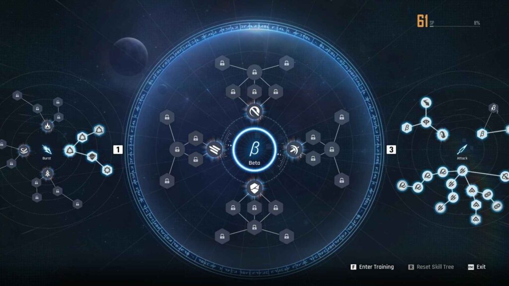 Unlearn Triplet and Slash Beta Skills Remove Triplet and Slash beta skills in Stellar Blade when using an SP Initializer