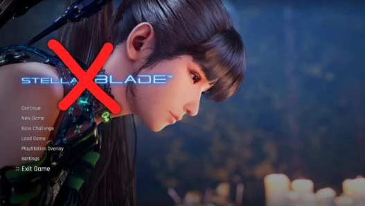 How to install Hide Menu Logo mod for Stellar Blade and remove the main menu logo for a cleaner UI.