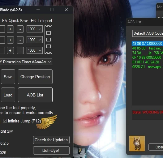 AD ASTRA Teleporter Latest - Fly Like an Eagle How to install AD ASTRA Teleporter latest for Stellar Blade using Cheat Engine – fix stuck bugs, teleport anywhere, infinite jump.