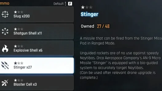 Increase Eve's drone ammo capacity across all modes in Stellar Blade with this simple mod.