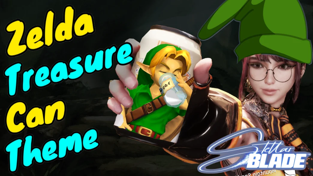 Swap the collectible can jingle in Stellar Blade with the iconic Zelda treasure theme. Easy install, nostalgic fun!