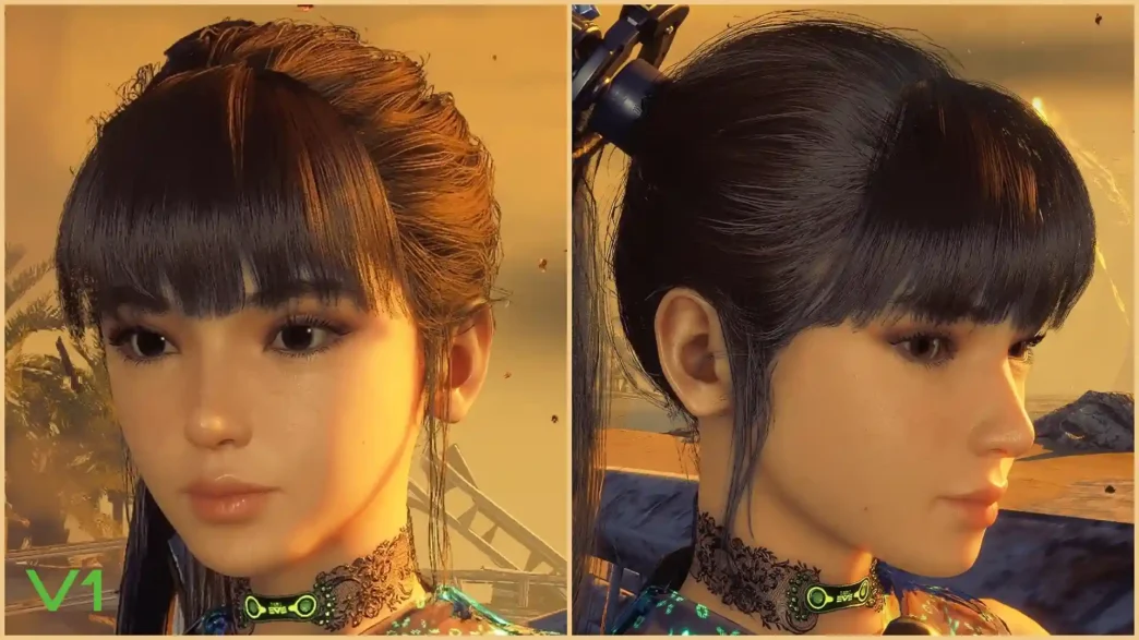 Enhance Eve’s facial features in Stellar Blade with this alternate face mod. Subtly adjusts eyes, nose, mouth, ears, and chin for a refined look.