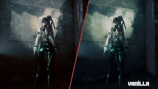 Stellar Blade ReShade preset that adds sharpness, contrast, and balanced tones for enhanced visual quality with lightweight and easy to install.