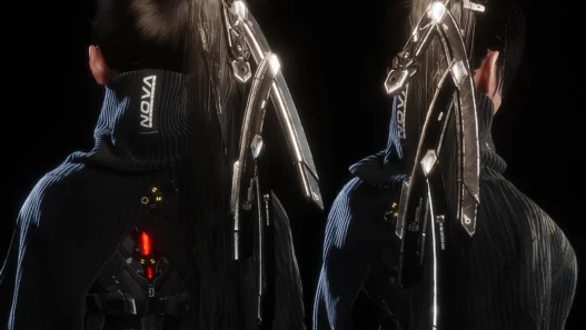 How to install YoRHa sword and hairpin retexture for all outfits in Stellar Blade. No DLC required.