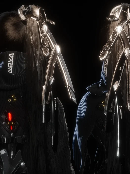 How to install YoRHa sword and hairpin retexture for all outfits in Stellar Blade. No DLC required.