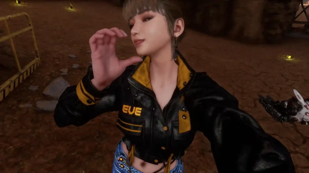 Blue Jeans mod for Eve’s Wasteland Adventurer Set replaces default pants with denim blue for a fashionable look in Stellar Blade.