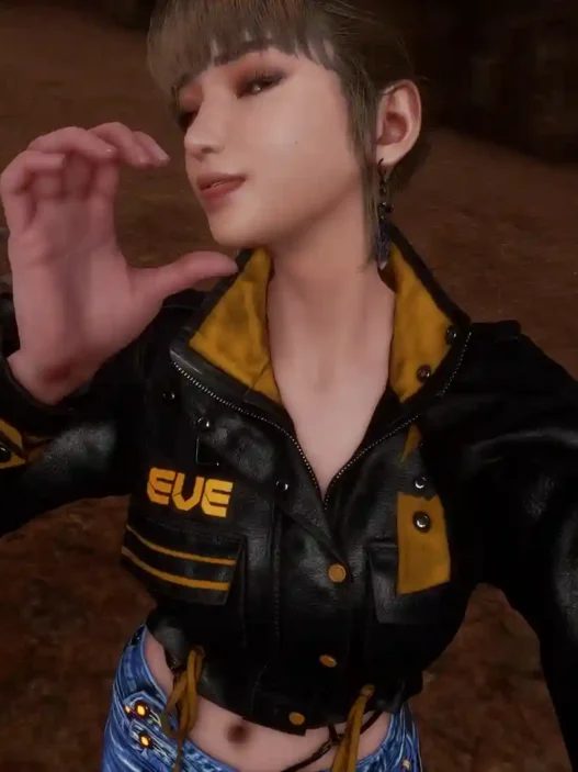 Blue Jeans mod for Eve’s Wasteland Adventurer Set replaces default pants with denim blue for a fashionable look in Stellar Blade.