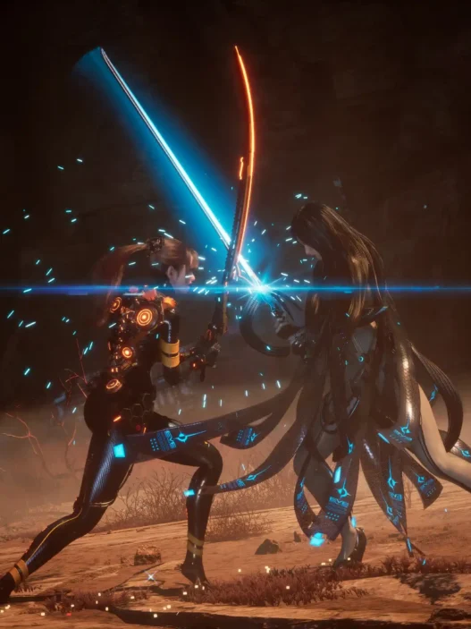 Replaces Stellar Blade splash art with a custom EVE x Raven screenshot for a personalized game launch experience.