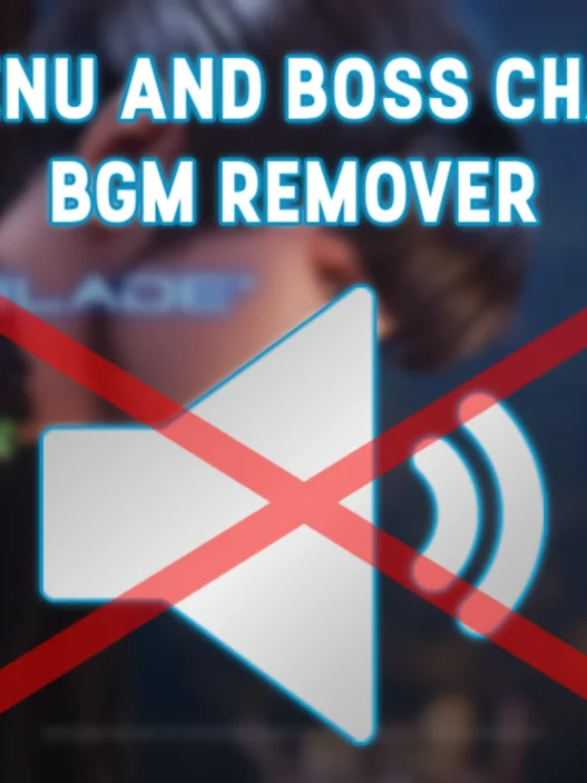 Remove main menu and boss challenge music in Stellar Blade with this clean mod. Ideal for use with custom background video mods. Silent menu experience.