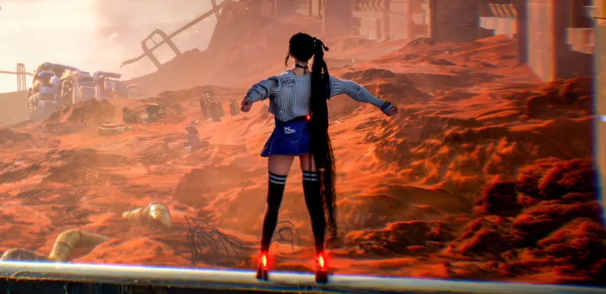 Comfort Force - Retexture Refresh your Stellar Blade NG+ look with the Comfort Force retexture mod. Easy installation, color adjustments, and seamless outfit replacement.