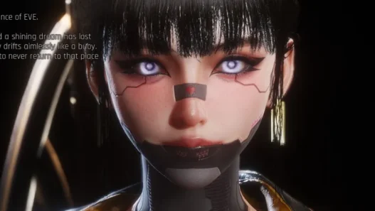 Cyberpunk face mod for EVE with eyeliner options. Learn how to install in Stellar Blade by adding to your ~mods folder. No gameplay impact.